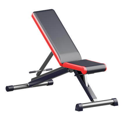 Banc de musculation  3D Icon