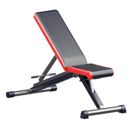 Banc de musculation  3D Icon