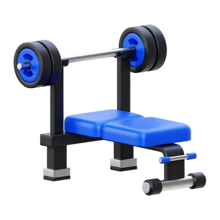 Banc de musculation  3D Icon