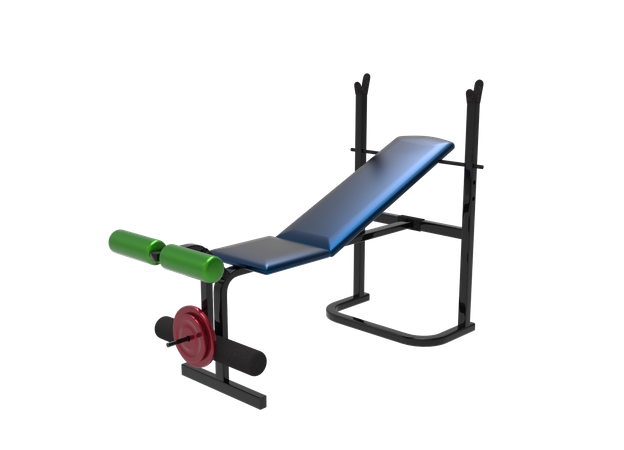 Banc de musculation  3D Icon