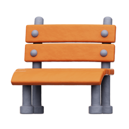 Banc de parc  3D Icon