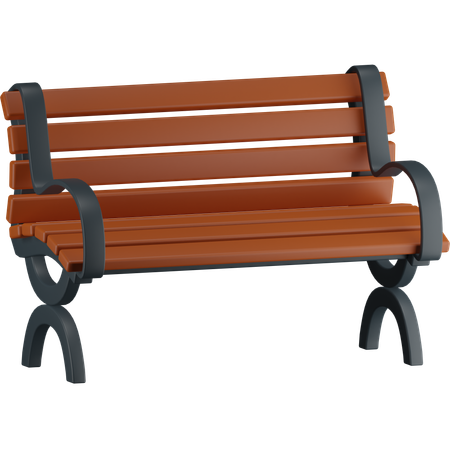 Banc de parc  3D Icon