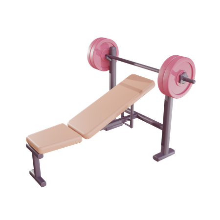 Banc de Presse  3D Icon