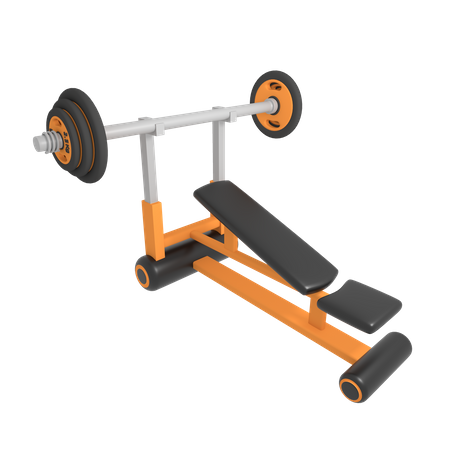 Banc de Presse  3D Icon