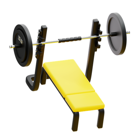 Banc de Presse  3D Icon