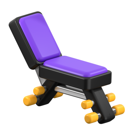 Banc d'entraînement  3D Icon