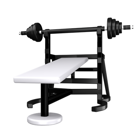 Banc de musculation  3D Icon