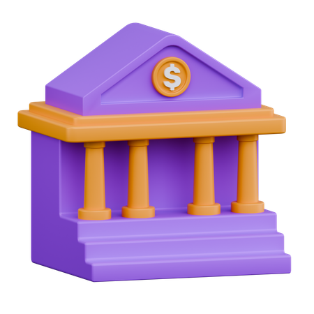 Bancario  3D Icon