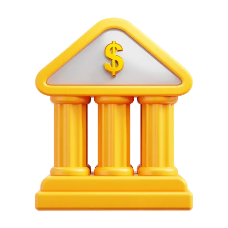 Bancario  3D Icon