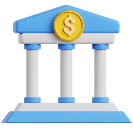 Bancario  3D Icon