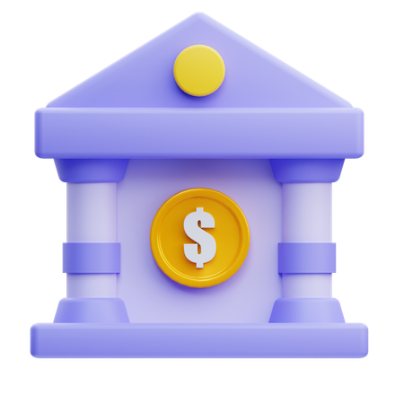 Bancario  3D Icon