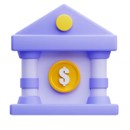 Bancario  3D Icon