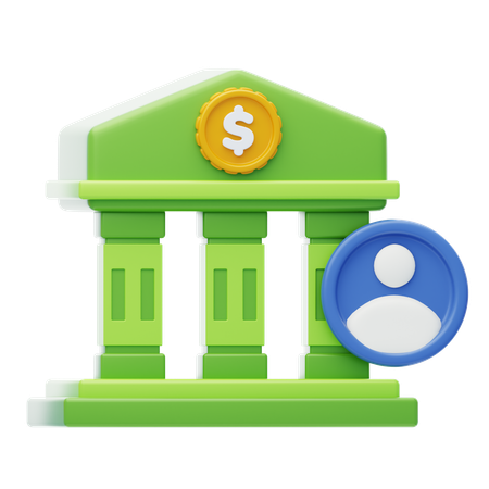 Banca personal  3D Icon