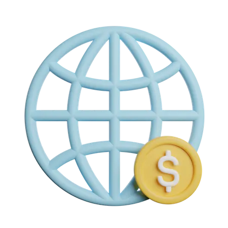 Finanzas De Banca Por Internet 3D Icon