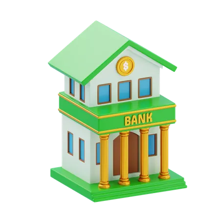 Banca privada  3D Icon