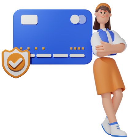 Banca segura  3D Icon