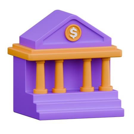 Bancário  3D Icon