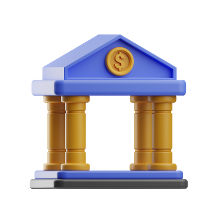 Bancário  3D Icon