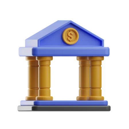 Bancário  3D Icon