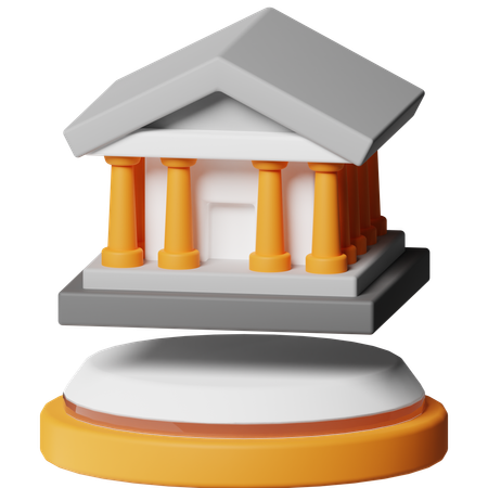 Bancário  3D Icon