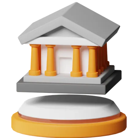 Bancário  3D Icon