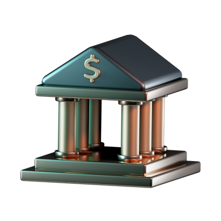 Banco  3D Icon
