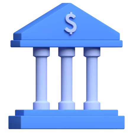 Banco  3D Icon