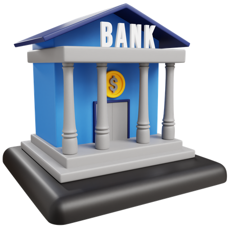 Banco  3D Icon