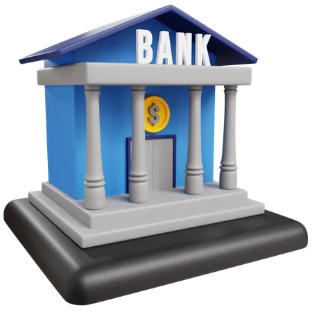 Banco  3D Icon