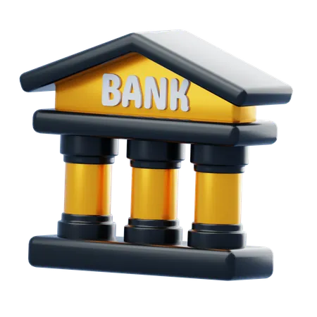 Banco  3D Icon