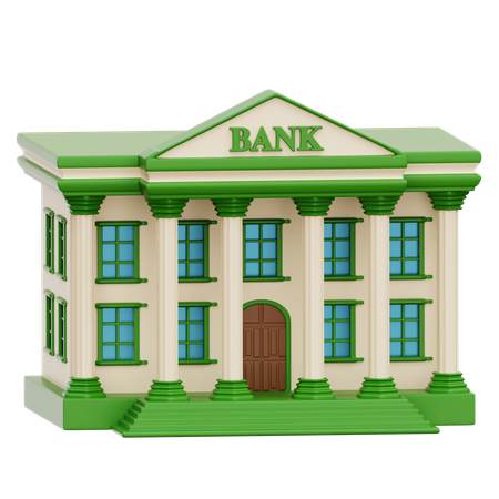 Banco  3D Icon