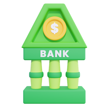 Banco  3D Icon