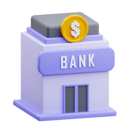 Banco  3D Icon