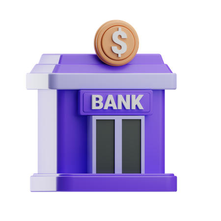 Banco  3D Icon