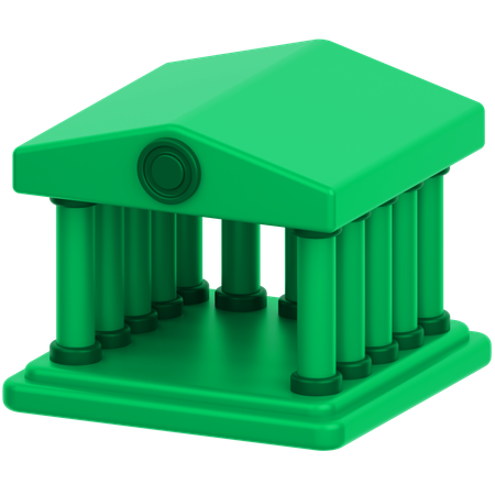 Banco  3D Icon