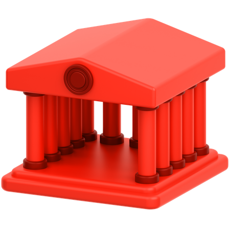 Banco  3D Icon