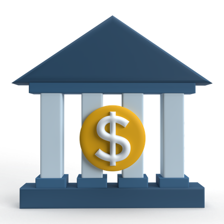 Banco  3D Icon