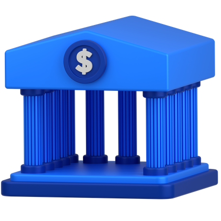 Banco  3D Icon