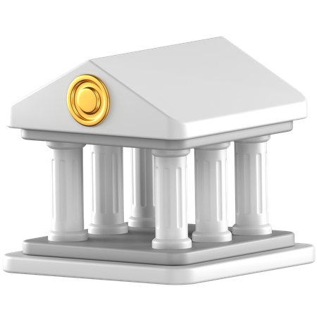 Banco  3D Icon