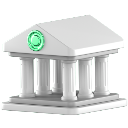 Banco  3D Icon
