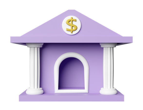 Banco  3D Icon
