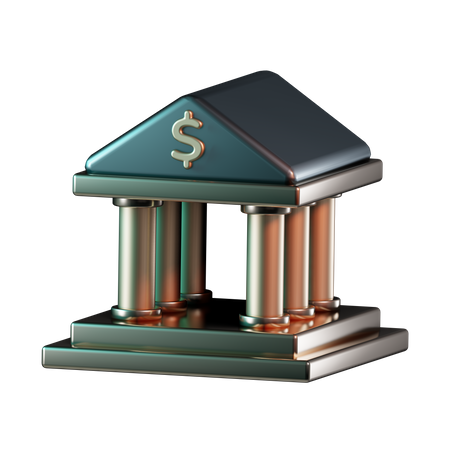 Banco  3D Icon