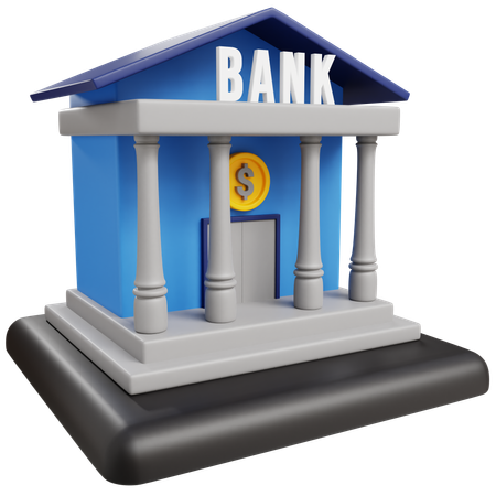 Banco  3D Icon