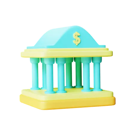 Banco  3D Illustration