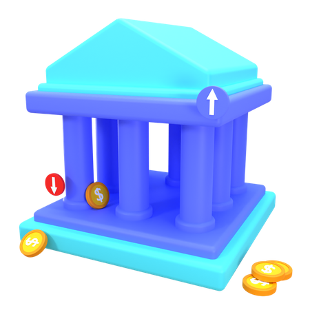 Banco  3D Illustration