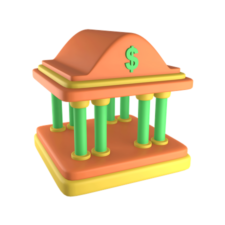 Banco  3D Illustration