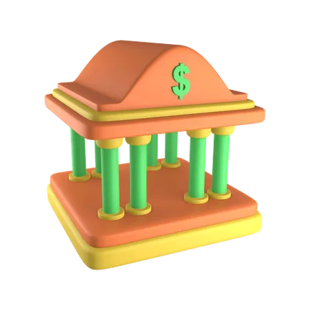 Banco  3D Illustration