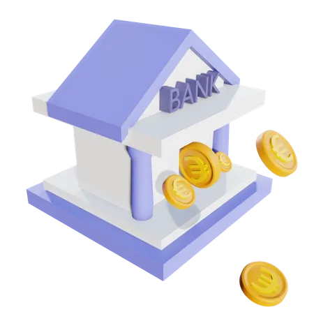 Banco  3D Illustration