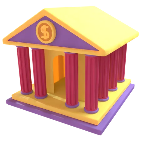 Banco  3D Illustration