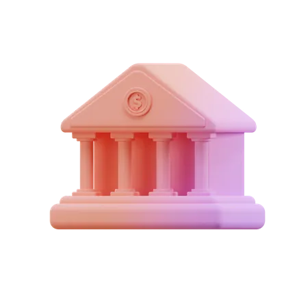 Banco  3D Illustration